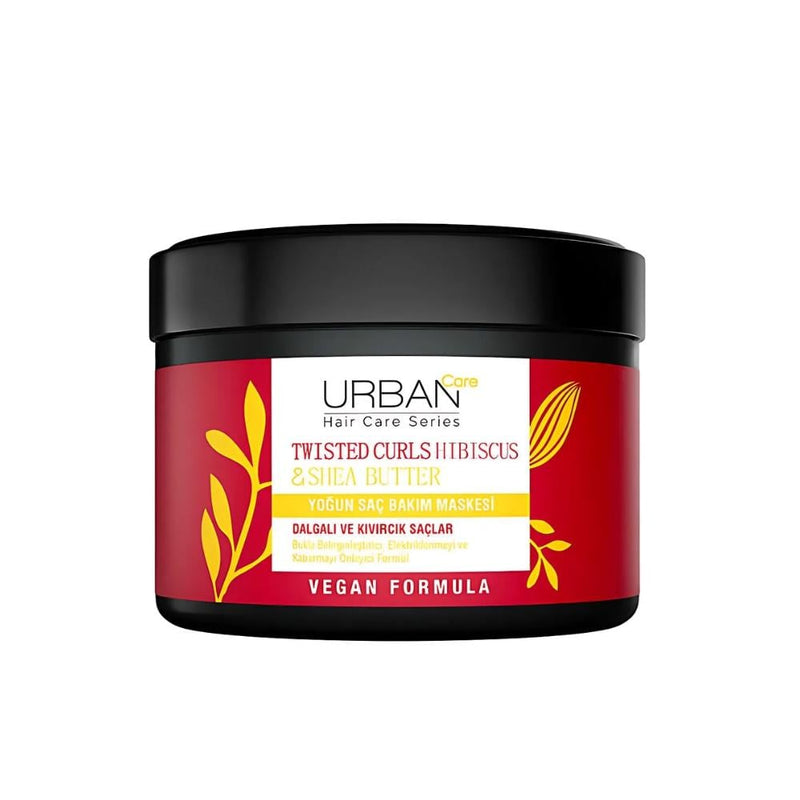 Urban Care Intensive Curly Hair Mask, Hibiscus and Shea Butter, 230ml
