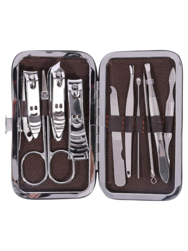 Salon System 10-Piece Professional Manicure & Pedicure Set