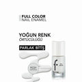 Flormar Full Color Nail Polish FC01, Quick-Drying, High-Gloss