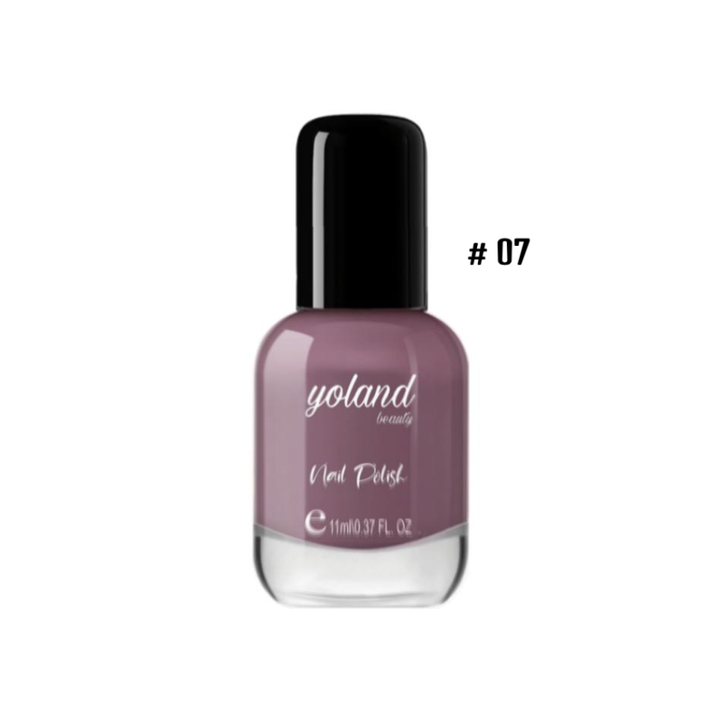 Yolande Beauty Nail Polish 07 Quick-Drying Glossy Finish