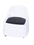 Salon System Technician Chair - Ergonomic Back Support - 44cm Height