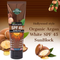 Hollywood Style Sunscreen Cream SPF 45+ with Argan Oil, Face & Body, 100ml