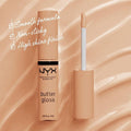 NYX Butter Gloss Lip Gloss Fortune Cookie Nude Beige High-Shine 8ml