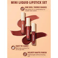 Matte Liquid Lipstick Set Mini Private Tour Sheglam 2.3*3ml