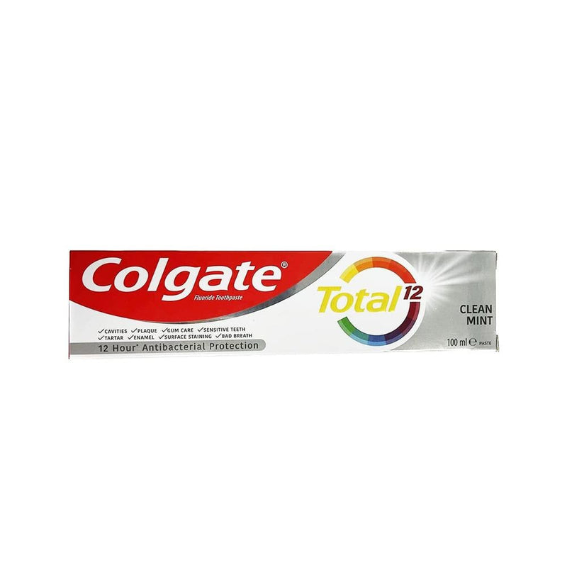 Colgate Total Clean Mint Toothpaste 12-Hour Germ Protection 100ml