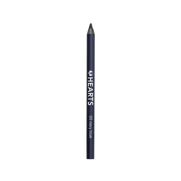 Hearts Waterproof Eyeliner Pencil Blue 05 Long-Lasting Smudge-Proof