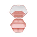 Desk Mirror with Foldable Hexagonal Storage Box MiniGood