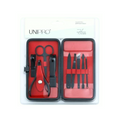 Unipro 9-Piece Nail Care Set with Fingernail and Toenail Clippers