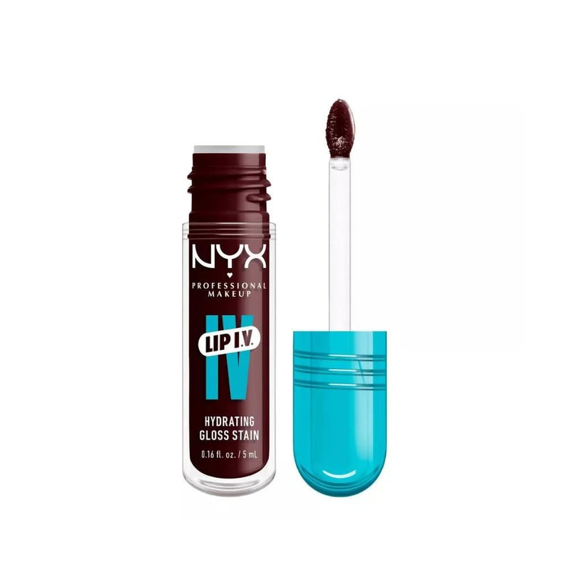 NYX Lip Gloss Moisturising Serum Water Pot Wine 15