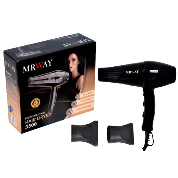 Mrway Hair Dryer MR3818 2400W Professional Styling Tool with Concentrator
