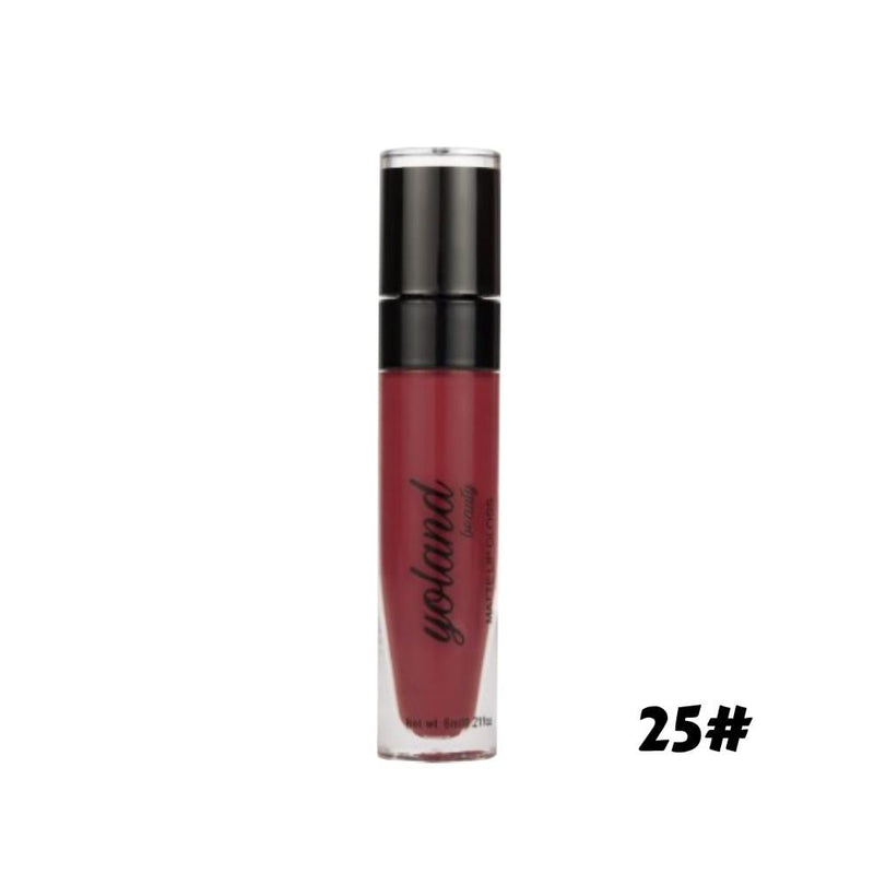 Yolande Beauty Liquid Lipstick, Long-Lasting, Moisturizing, 25ml