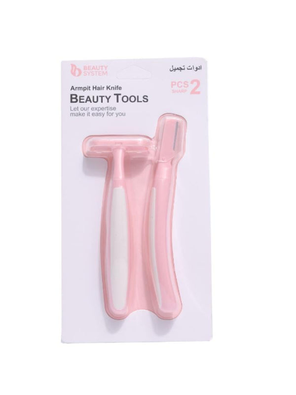 Beauty System Face and Body Razors - 2 Pieces