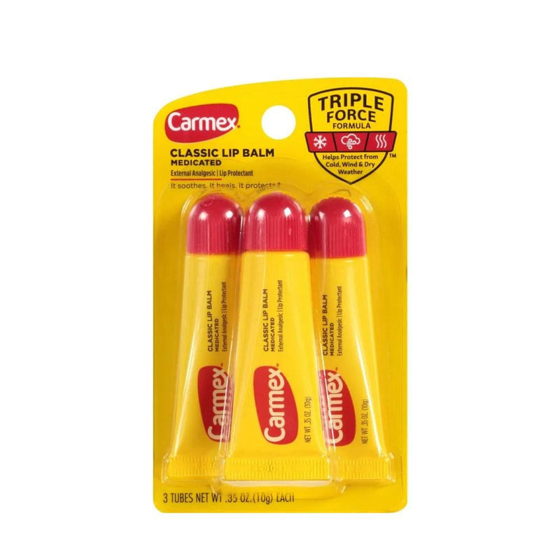 Carmex Lip Balm Classic Multipack 3x10g Deep Moisture & Repair
