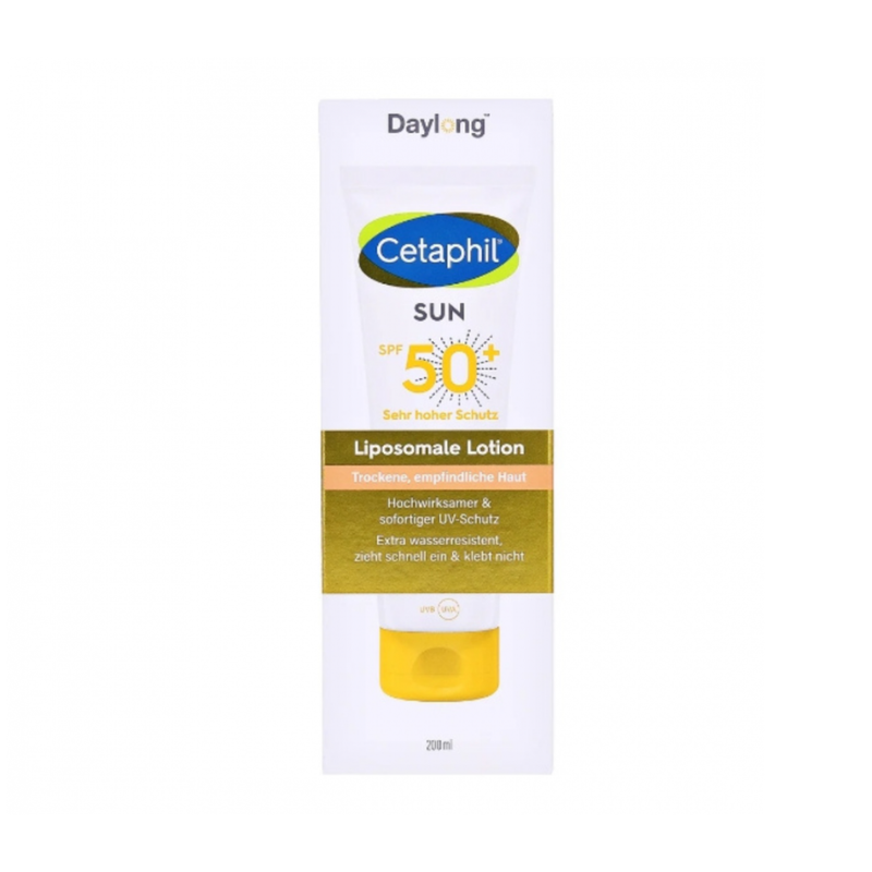 Cetaphil Sunscreen Lotion SPF 50+ UVA UVB Protection Sensitive Skin 200ml