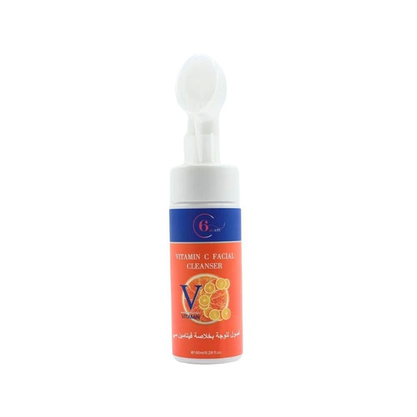 6 Beauty Vitamin C Facial Wash Brightening Cleanser 150ml