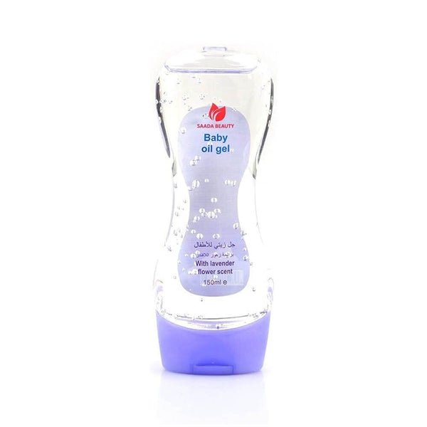 Baby Oil Gel Lavender Floral Scent Saada Beauty 150ml