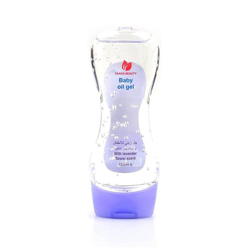 Baby Oil Gel Lavender Floral Scent Saada Beauty 150ml