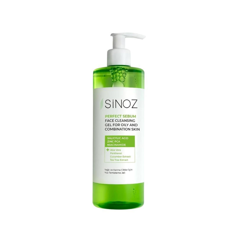 Sinoz Perfect Sebum Cleansing Gel, Oily and Combination Skin, 400ml