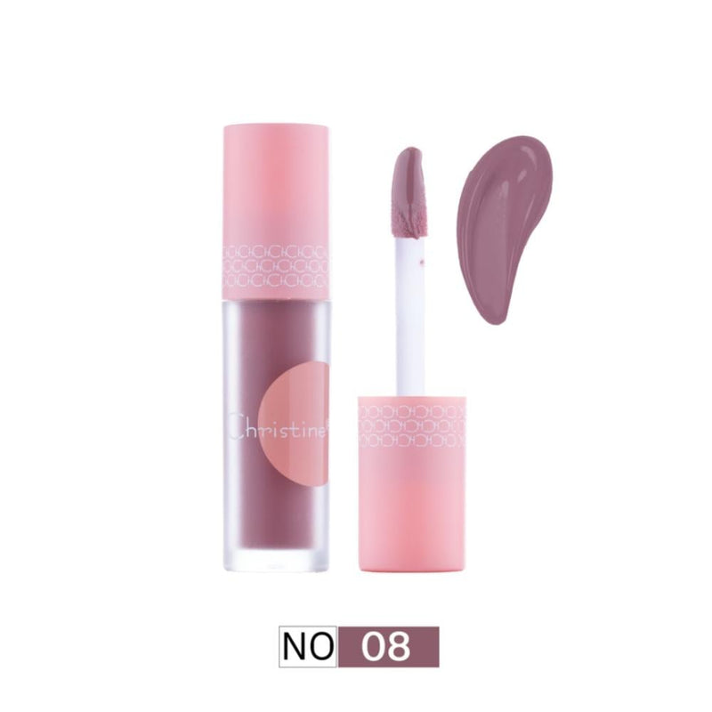 Christine Lip Gloss Moisturizing Anti-Dryness Formula Shade 08