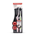 Best Toothbrush for Plaque Removal 2022 Charcoal Medium Parodonto 2 Pack