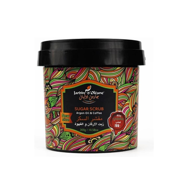 Coffee Body Scrub Sugar Argan Oil Jardin d' Oleane 300g