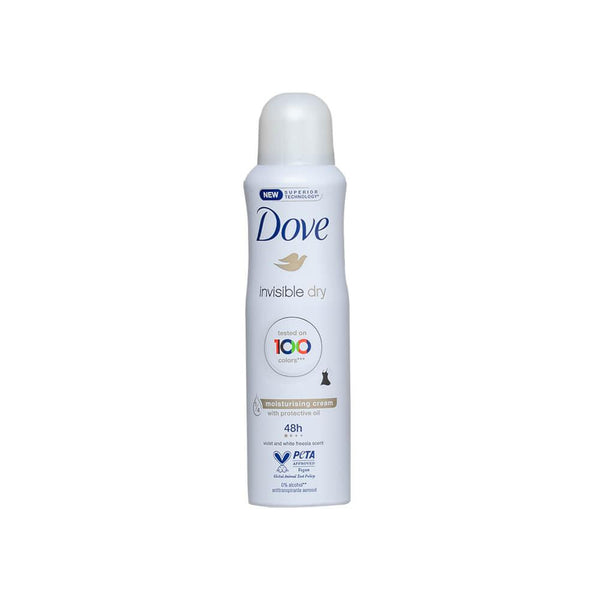 Dove Invisible Dry Deodorant Spray 48H Antiperspirant 150ml