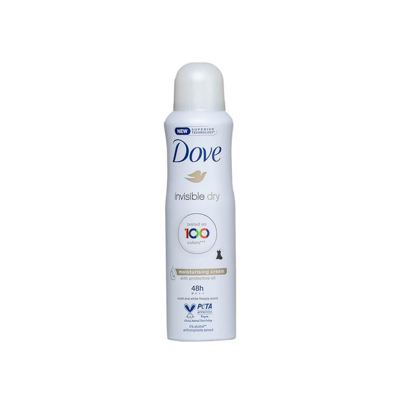 Dove Invisible Dry Deodorant Spray 48H Antiperspirant 150ml