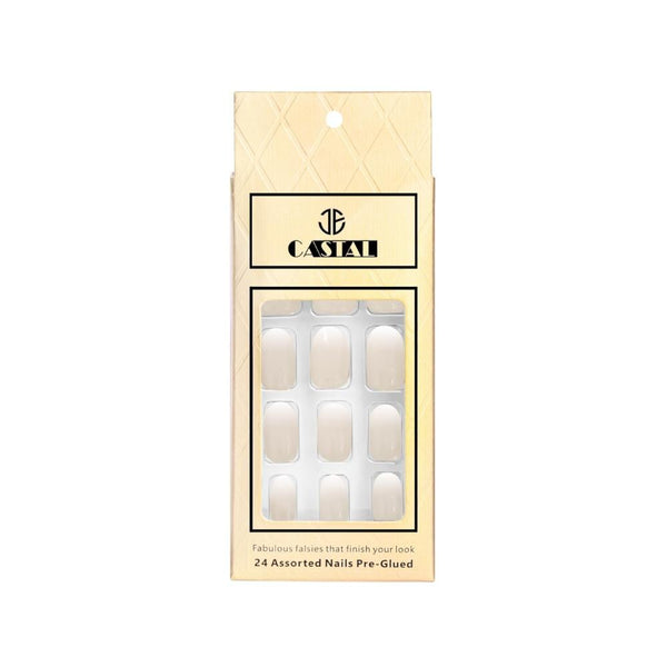 Castal Self-Adhesive Artificial Nails B30, 24 Count