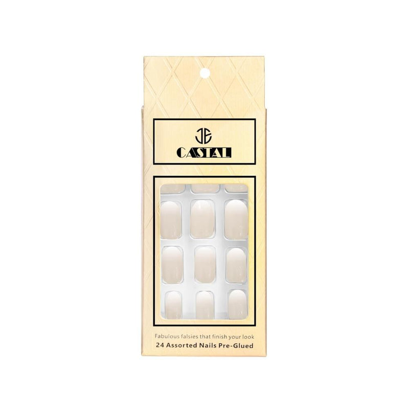 Castal Self-Adhesive Artificial Nails B30, 24 Count