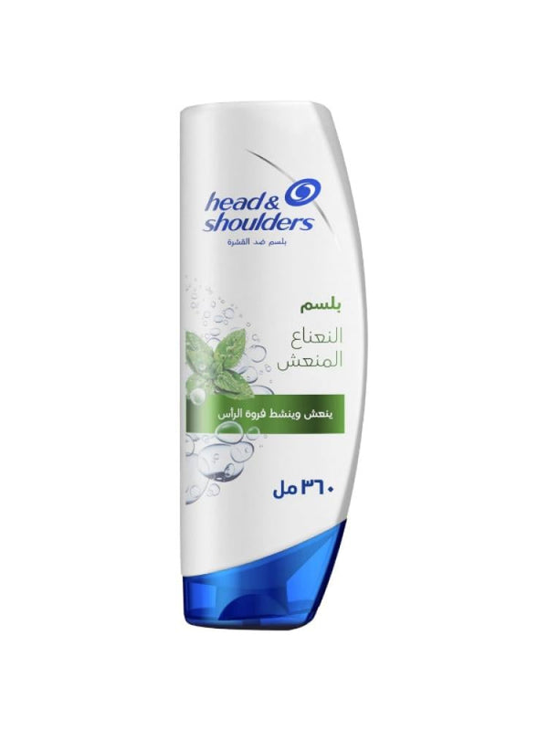 Head and Shoulders Anti-Dandruff Conditioner with Mint for Scalp Refreshment, 360 ml