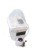 Salon System W220 Portable Hair Washing Basin with Wheels - White
