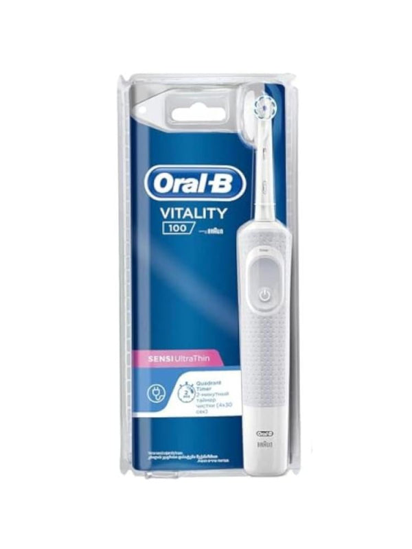 Oral-B Vitality Rechargeable Toothbrush - Rotating Head, 2-Minute Timer