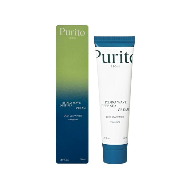 Purito Hydro Wave Deep Sea Moisturizing Gel Cream with 60% Deep Sea Water, 50ml