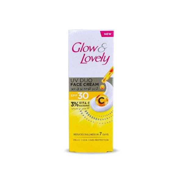 Glow & Lovely UV Duo Vitamin C Face Cream, Multivitamin, 50ml