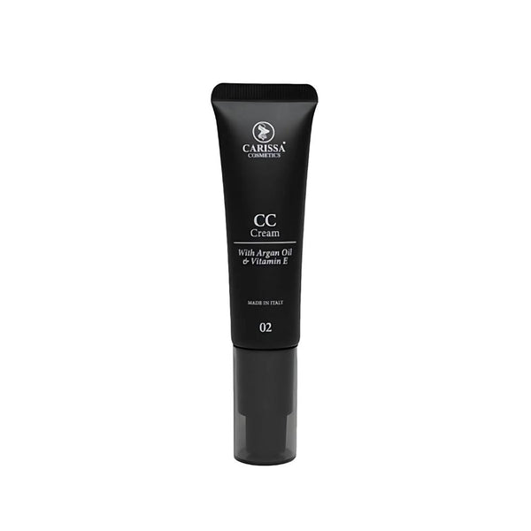 Carissa Cosmetics CC Cream, Vitamin E & Argan Oil, Even Skin Tone, Shade 02
