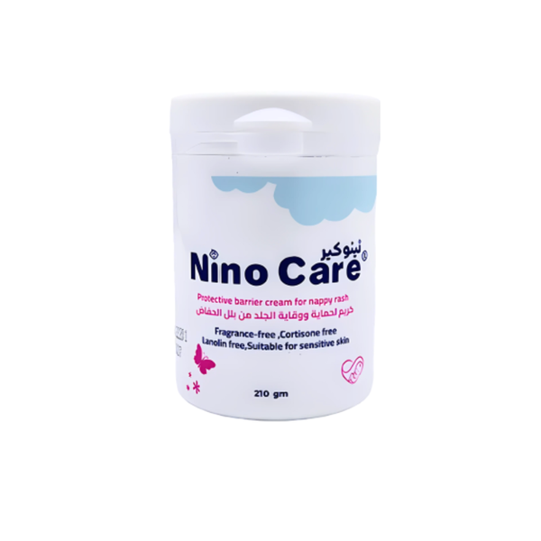 Nino Care Diaper Rash Cream, Protective Barrier, 210g