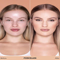 Sheglam Long-Lasting Matte Foundation, Porcelain, Full Coverage, 30ml