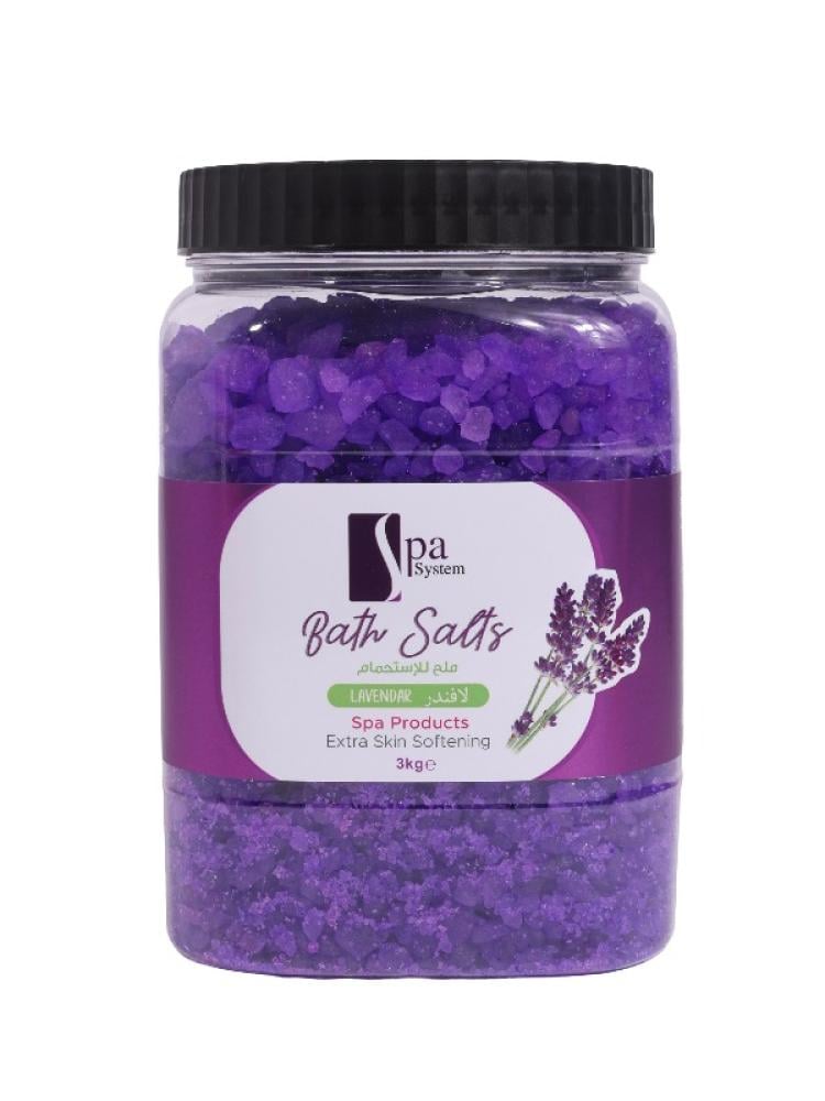Spa System Lavender Bath Salt - 3 kg