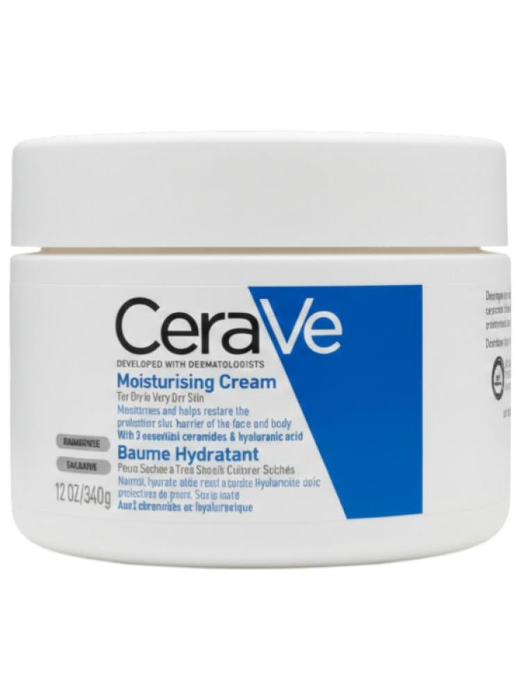 CeraVe Hyaluronic Acid Moisturizing Cream for Dry Skin 340g