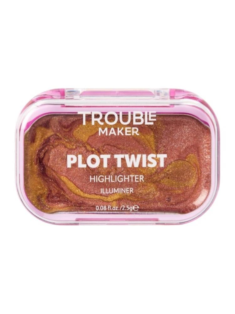 Trouble Maker PlotTwist Cream Highlighter - In Motion Gold | 2.5g
