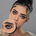 Brown Contact Lenses Monthly Wear Light Brown Shade My Lens 1 Pair