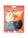 Top Rated Makeup Sponge Triangular Powder Puff Set 4 Pieces Glitz