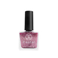 Castal Nail Polish, Shade 162 Glitter Finish, Long-Lasting Formula