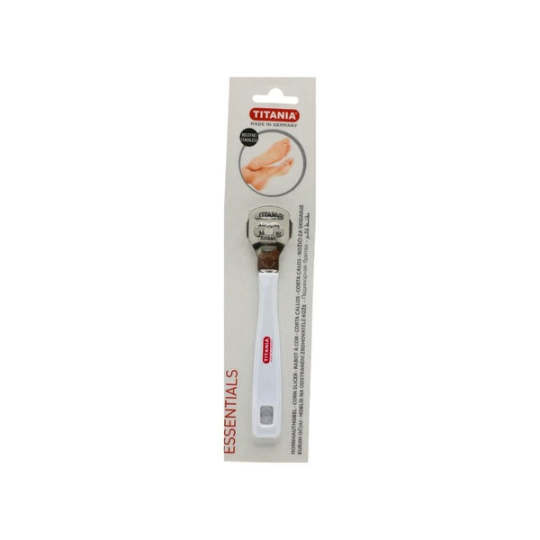 Foot Scraper Tool Manual Iron Callus Remover Titania Silver