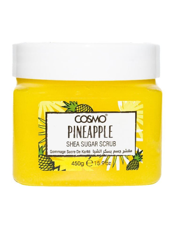 Cosmo Shea Butter & Pineapple Sugar Scrub - 450g