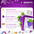 Saboo Grape Bubble Bath Gel - 250ml