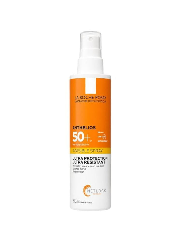 Invisible Sunscreen Spray SPF 50+ Sensitive Skin La Roche-Posay Anthelios 200ml