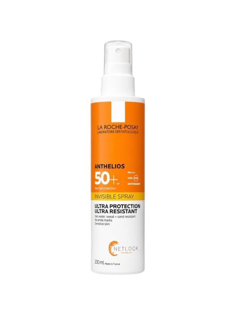 Invisible Sunscreen Spray SPF 50+ Sensitive Skin La Roche-Posay Anthelios 200ml