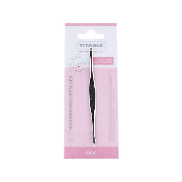 Blackhead Removal Tool Dual-Ended Pore Extractor German Steel Titania 1pc