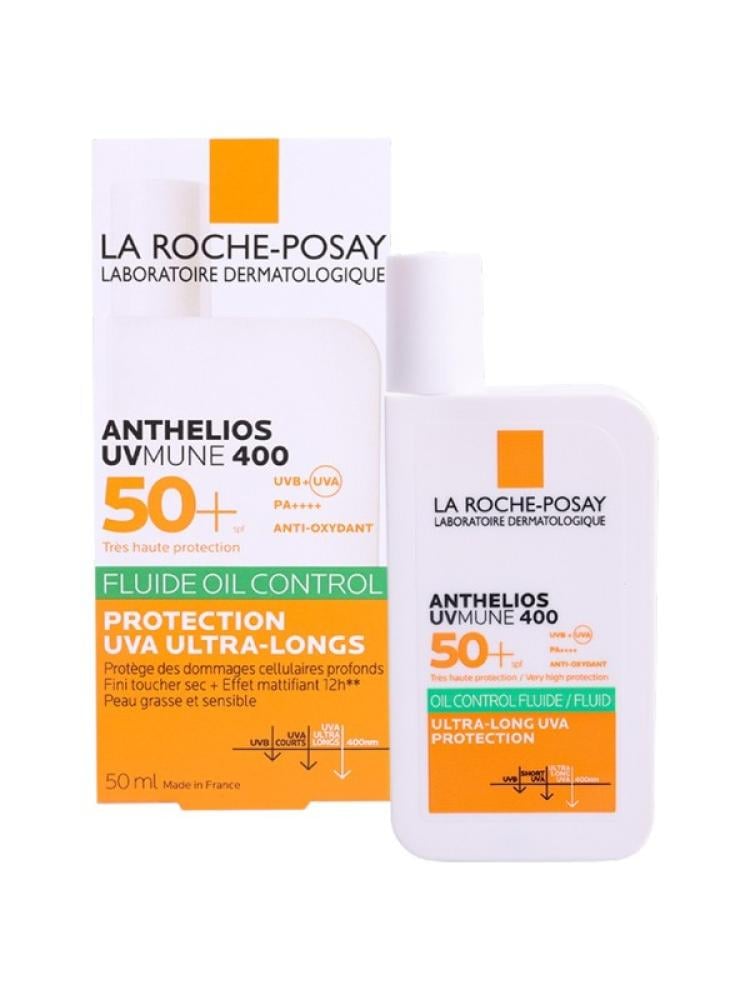 Sunscreen for Oily Sensitive Skin Fluid Anthelios UVMune 400+ La Roche-Posay 50ml